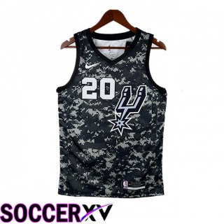 NBA San Antonio Spurs (Manu Ginóbili 20)Jersey Special Edition Black 2025/2026