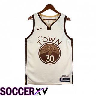 NBA Golden State Warriors (Stephen Curry 30)Jersey Yellow 2025/2026