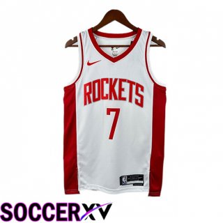 NBA Houston Rockets (Kevin Durant 7)Jersey White 2022/2023