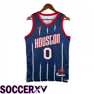 NBA Houston Rockets (Russell Westbrook 0)Jersey Blue Royal 2022/2023