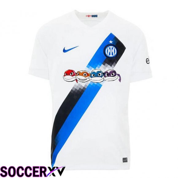 Inter Milan Soccer Jersey Away Special Edition White 2023/2024