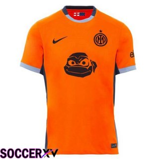 Inter Milan Soccer Jersey Third Special Edition Orange 2023/2024