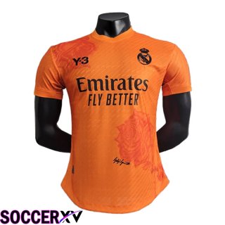 Real Madrid Soccer Jersey Y3 Orange Special Edition 2024/2025