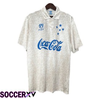 Cruzeiro EC Retro Soccer Jersey Away White 1993-1994