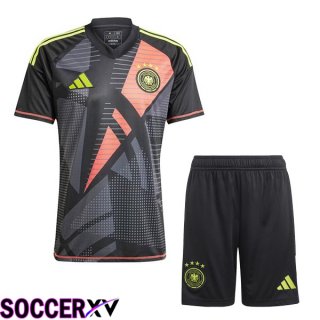 Germany Kids Soccer Jersey Goalkeeper Black 2024/2025