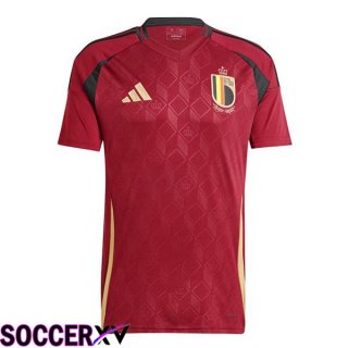 Belgium Home Soccer Jersey Red 2024/2025