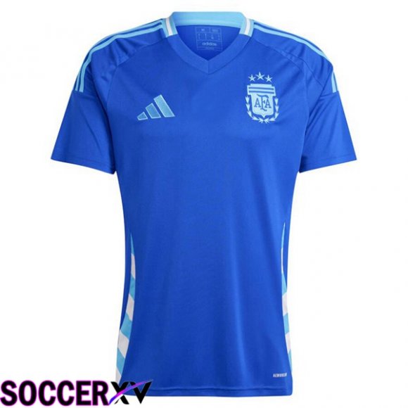 Argentina Away Soccer Jersey Blue 2024/2025