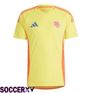 Colombia Home Soccer Jersey Yellow 2024/2025