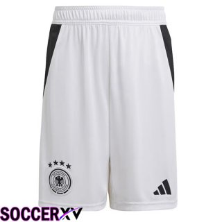 Germany Home Soccer Shorts White 2024/2025