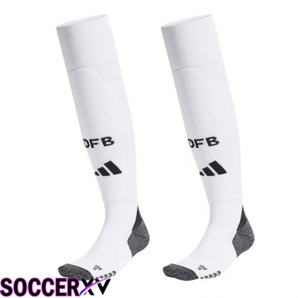 Germany Home Soccer Socks White 2024/2025