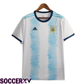 Argentina Retro Home Soccer Jersey 2019