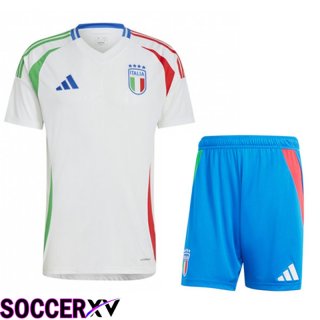 New Italy Kids Away Soccer Jersey 2024/2025