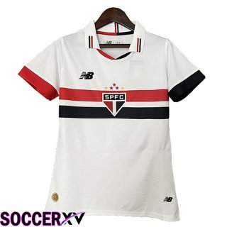 Sao Paulo FC Womens Home Soccer Jersey 2024/2025