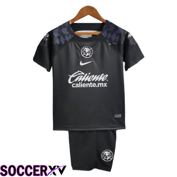 Club America Kids Soccer Jersey Black 2023/2024