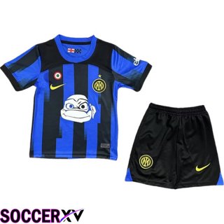 Inter Milan Kids Soccer Jersey Ninja Turtles Special Edition 2023/2024