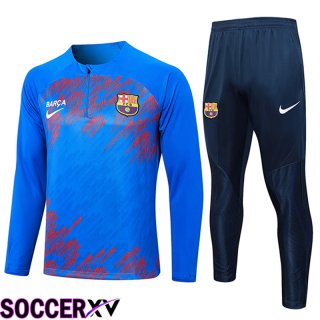 FC Barcelona kit Training Tracksuit Blue/Red 2024/2025