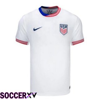 USA Home Soccer Jersey White 2024/2025