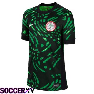 Nigeria Away Soccer Jersey Green 2024/2025