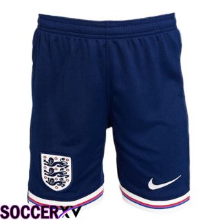 England Home Soccer Shorts Royal Blue 2024/2025