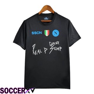 SSC Napoli Soccer Jersey Black 2024/2025