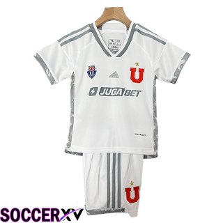 Universidad De Chile Kids Away Soccer Jersey 2024/2025