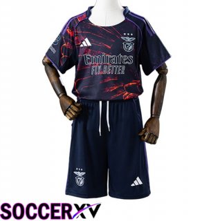 Benfica Kids Fourth Soccer Jersey 2025/2026