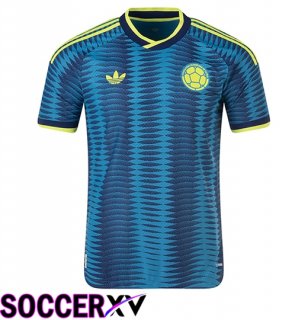 Colombia Away Soccer Jersey Soccer World Cup 2026