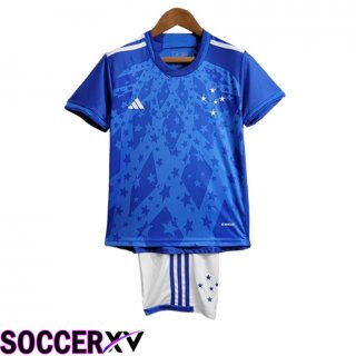 Cruzeiro Kids Home Soccer Jersey 2024/2025