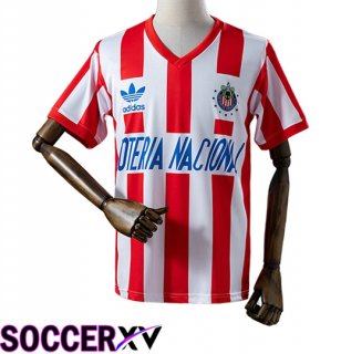 CD Guadalajara Retro Home Soccer Jersey 1991/1992