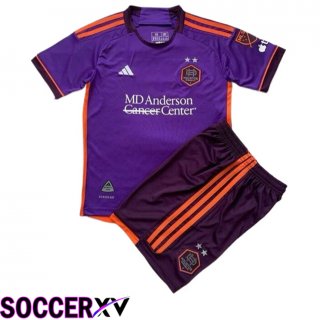 Houston Dynamo Kids Away Soccer Jersey 2024/2025