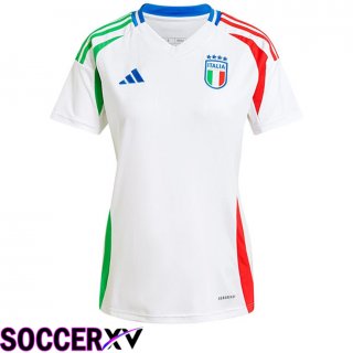 Italy Womens Away Soccer Jersey 2024/2025