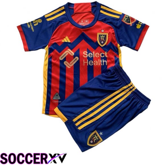 Real Salt Lake Kids Home Soccer Jersey 2024/2025