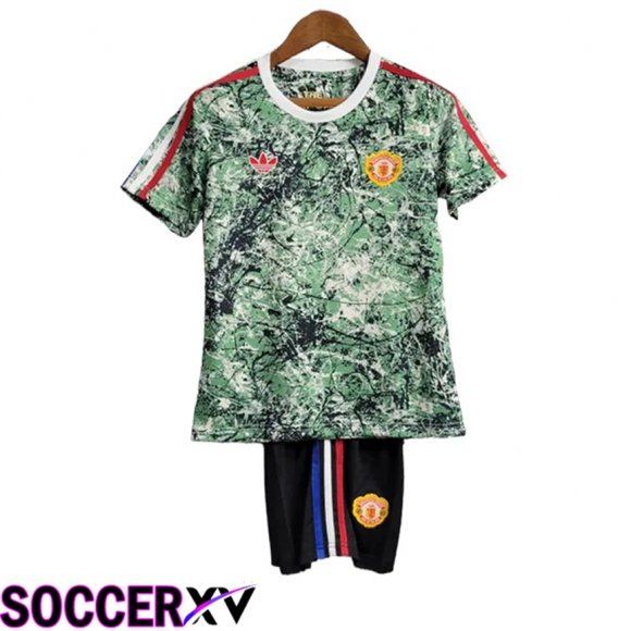 Manchester United Kids Soccer Jersey Joint Version 2024/2025