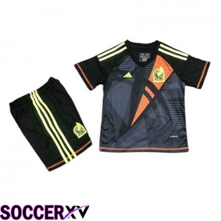 Mexico Kids Goalkeeper Soccer Jersey 2024/2025