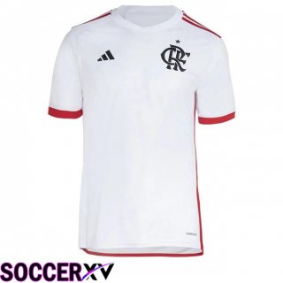 Flamengo Away Soccer Jersey White 2024/2025