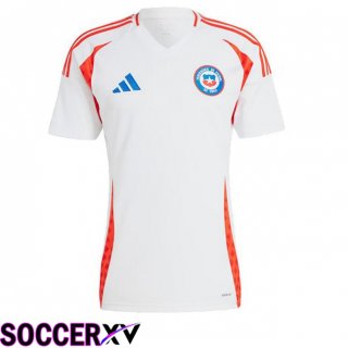 Chili Away Soccer Jersey White 2024/2025