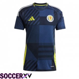 Scotland Home Soccer Jersey Blue Royal 2024/2025