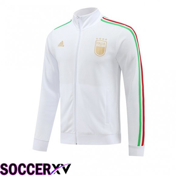 Italy Training Jacket White 2024/2025