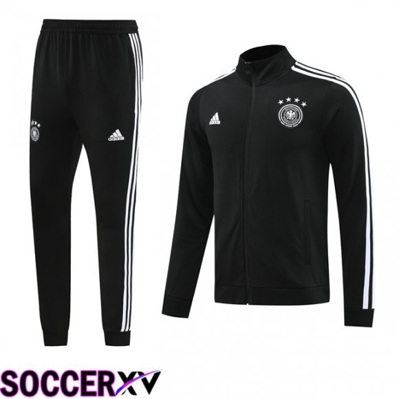 Germany kit Training Tracksuit - Training Jacket Black 2024/2025