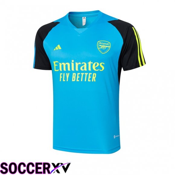 Arsenal Training T Shirt Blue 2024/2025