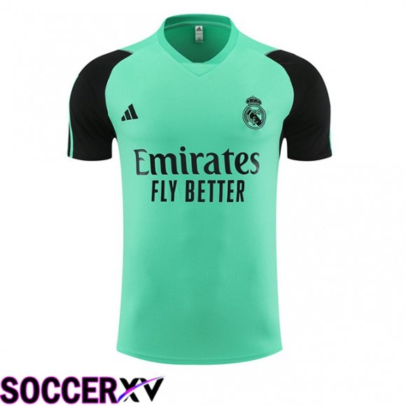 Real Madrid Training T Shirt Green 2024/2025