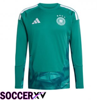 Germany Goalkeeper Soccer Jersey Long sleeve Green 2026/2027