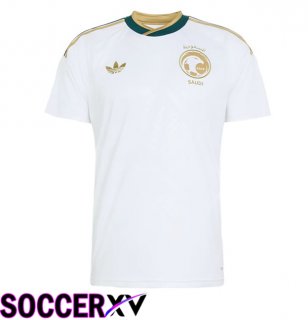 Saudi Arabia Away Soccer Jersey White 2026/2027
