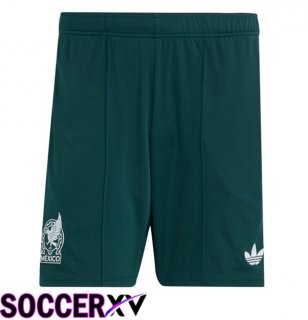 Mexico Away Soccer Shorts Green 2026/2027