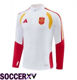 Spain Training Sweatshirt White 2026/2027