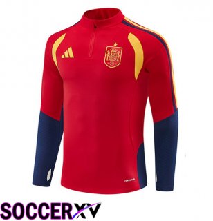 Spain Training Sweatshirt Red 2026/2027