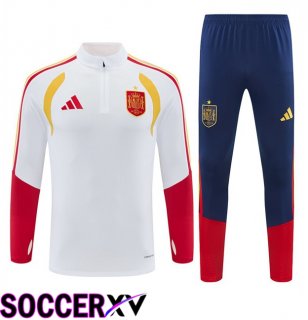 Spain kit Training Tracksuit White 2026/2027