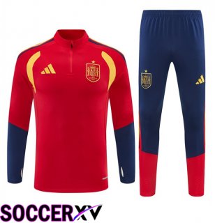 Spain kit Training Tracksuit Red 2026/2027