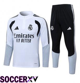 Real Madrid kit Training Tracksuit White 2026/2027