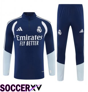 Real Madrid kit Training Tracksuit Blue Royal 2026/2027